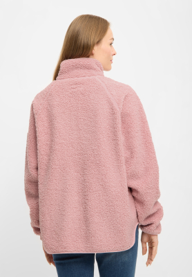 Preview: Kuschelby Damen Fleecejacke  - Coral Blush Rosa  - Teddy
